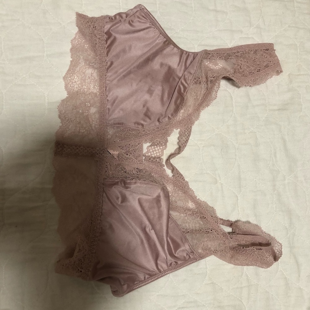 Victoria's Secret Silk and Lace Bralette